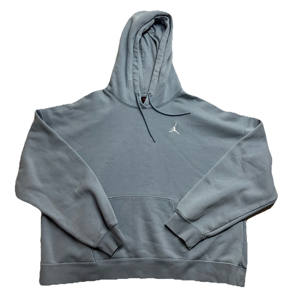 Jordan Men's Blue Pullover Long Sleeve Hoodie‎ Size L